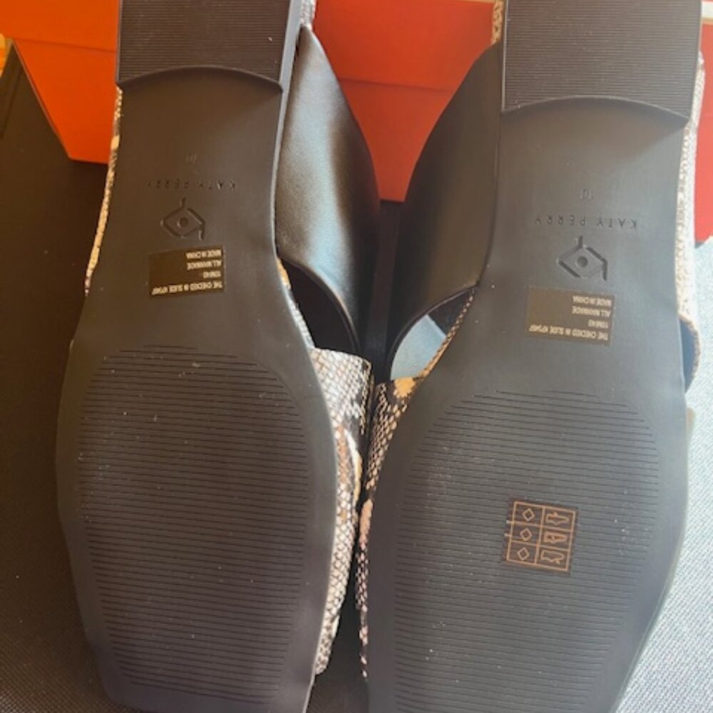 The Checked In Slide Sandal by Katy Perry Size 10 New with Box - Picture 7 of 8